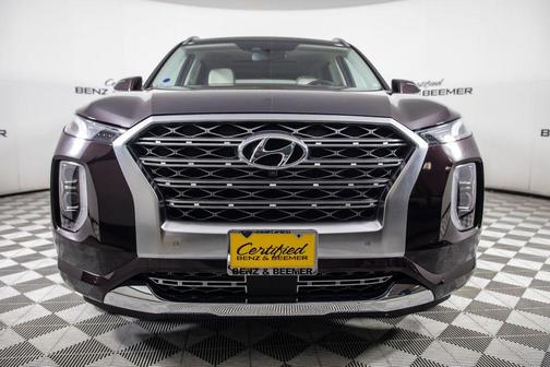 Sierra Burgundy 2020 Hyundai PALISADE Limited