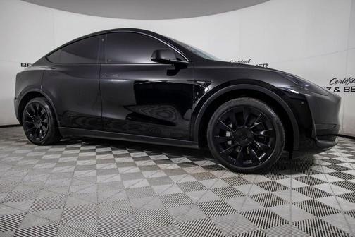 Solid Black 2023 Tesla Model Y Long Range Dual Motor All-Wheel Drive