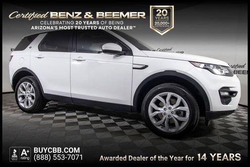 White 2019 Land Rover Discovery Sport HSE
