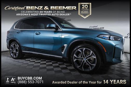 Blue Ridge Mountain Metallic 2026 BMW X5 xDrive40i