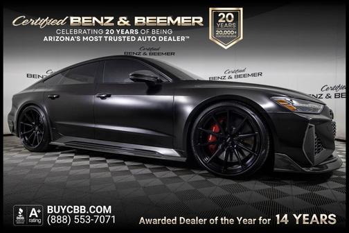 Black 2021 Audi RS 7 4.0T