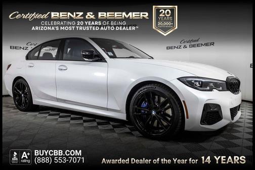 Mineral White Metallic 2022 BMW M340 M340i xDrive Sedan