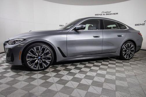 Skyscraper Grey Metallic 2023 BMW 430 Gran Coupe i