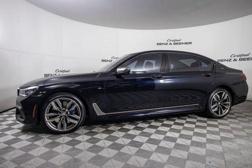 Azurite Black Metallic 2019 BMW M760 xDrive