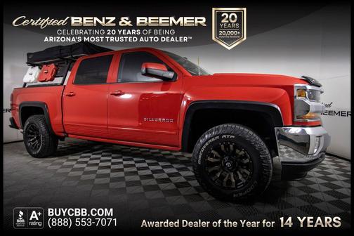 Red Hot 2018 Chevrolet Silverado 1500 1LT