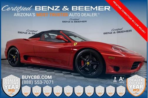 2002 Ferrari 360 Modena Spider