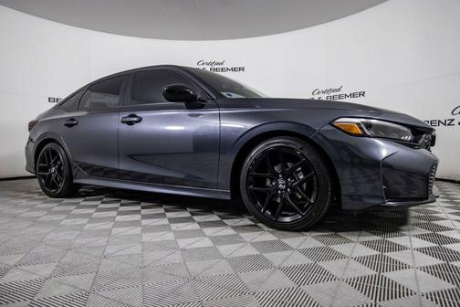 Meteorite Gray Metallic 2025 Honda Civic Sport