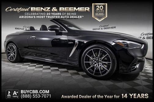 Black 2026 Mercedes-Benz AMG CLE 53 4MATIC+