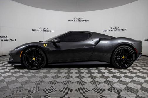 Gray 2024 Ferrari 296 GTB