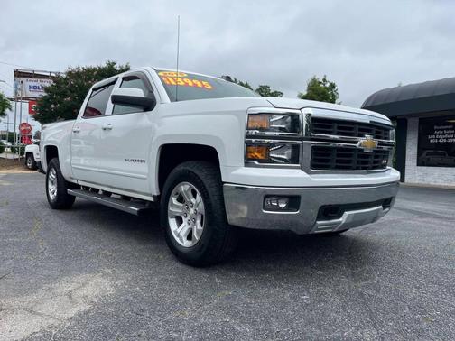 White 2015 Chevrolet Silverado 1500 LT
