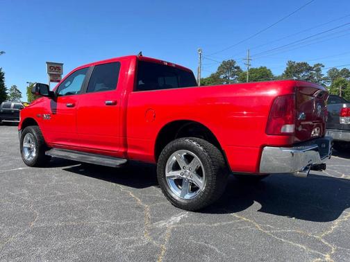 Red 2016 RAM 1500 Big Horn