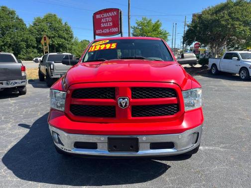 Red 2016 RAM 1500 Big Horn