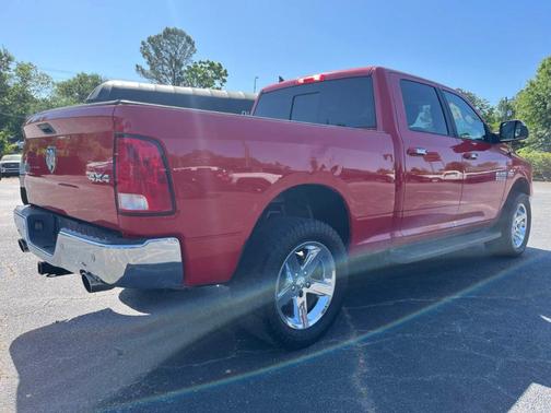 Red 2016 RAM 1500 Big Horn