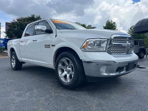 White 2017 RAM 1500 Laramie