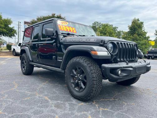 Black 2019 Jeep Wrangler Unlimited Moab