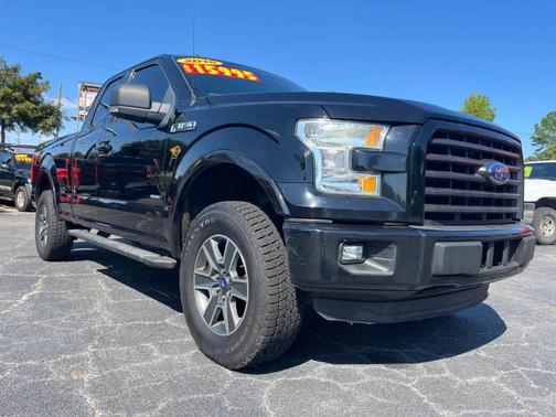 Black 2016 Ford F-150 XLT