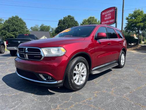 Burgundy 2015 Dodge Durango SXT