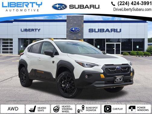 Crystal White Pearl 2026 Subaru Crosstrek Wilderness