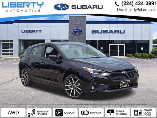 Crystal Black Silica 2026 Subaru Impreza Sport