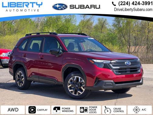 Crimson Red 2026 Subaru Forester Base