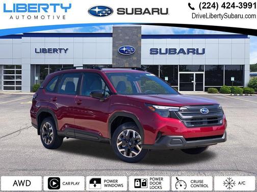 Crimson Red 2026 Subaru Forester Base