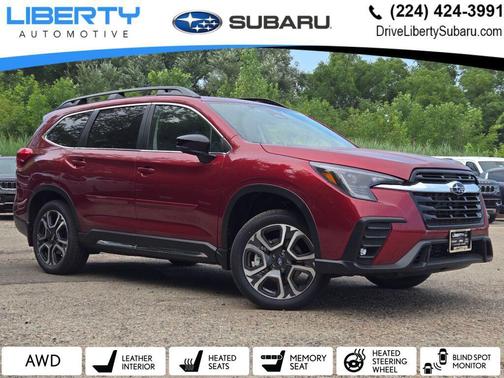 Crimson Red Pearl 2026 Subaru Ascent Limited 7-Passenger