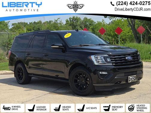 Shadow Black 2018 Ford Expedition Max Limited