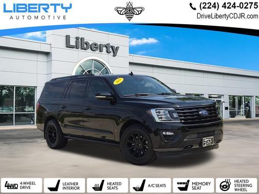 Shadow Black 2018 Ford Expedition Max Limited