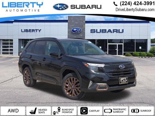 Crystal Black Silica 2026 Subaru Forester Sport