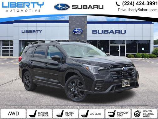 Crystal Black Silica 2026 Subaru Ascent Onyx Edition Touring 7-Passenger
