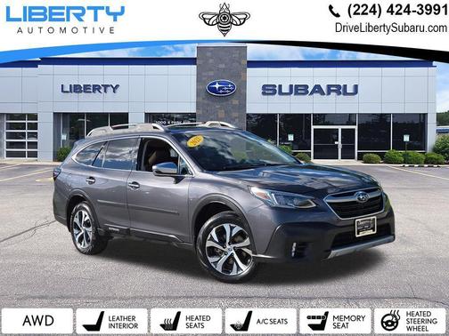 Magnetite Gray Metallic 2021 Subaru Outback Touring XT