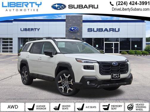 Crystal White Pearl 2026 Subaru Outback Touring XT