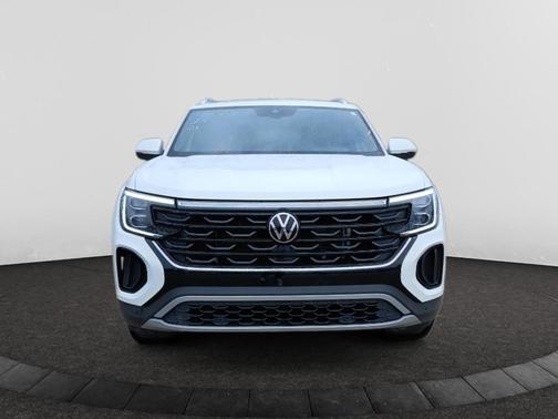 Pure White 2024 Volkswagen Atlas Cross Sport 2.0T SE w/ Technology