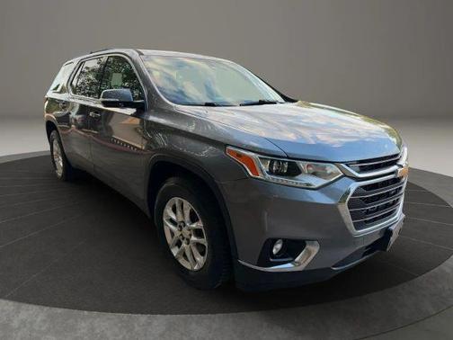 Light Blue 2019 Chevrolet Traverse LT Cloth