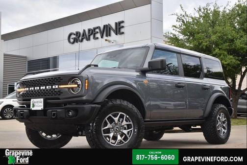 Carbonized Gray Metallic 2025 Ford Bronco Badlands