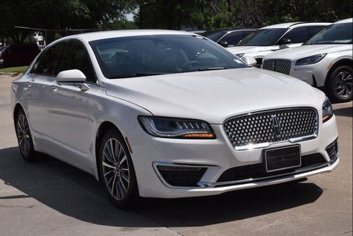 White Platinum Metallic Tri-Coat 2019 Lincoln MKZ Hybrid Standard