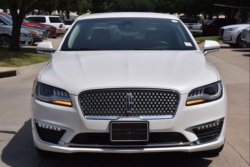 White Platinum Metallic Tri-Coat 2019 Lincoln MKZ Hybrid Standard