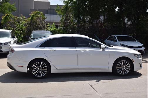 White Platinum Metallic Tri-Coat 2019 Lincoln MKZ Hybrid Standard