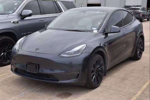 Stealth Grey 2025 Tesla Model Y Long Range Dual Motor Rear-Wheel Drive