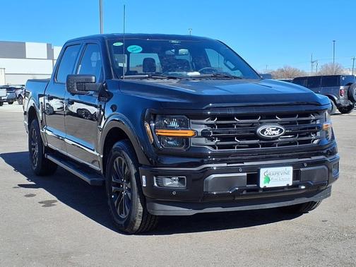 Agate Black Metallic 2025 Ford F-150 XLT