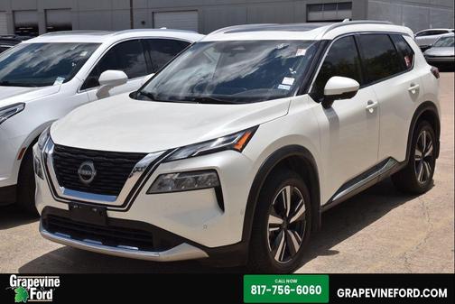 Pearl White Tricoat 2023 Nissan Rogue Platinum