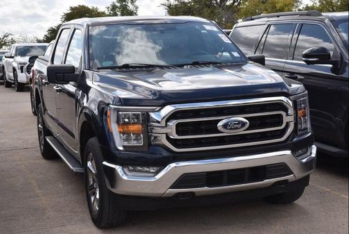 Antimatter Blue Metallic 2023 Ford F-150 XLT