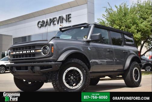 Carbonized Gray Metallic 2021 Ford Bronco Black Diamond