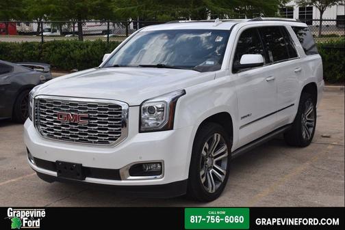 White Frost Tricoat 2018 GMC Yukon Denali