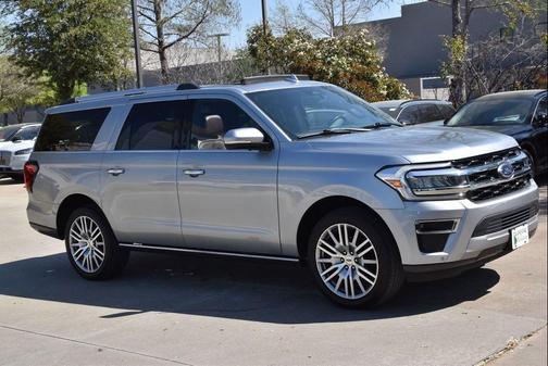 Iconic Silver 2024 Ford Expedition Max Limited