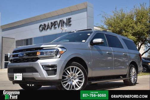 Iconic Silver 2024 Ford Expedition Max Limited