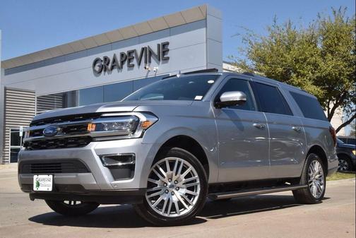 Iconic Silver 2024 Ford Expedition Max Limited