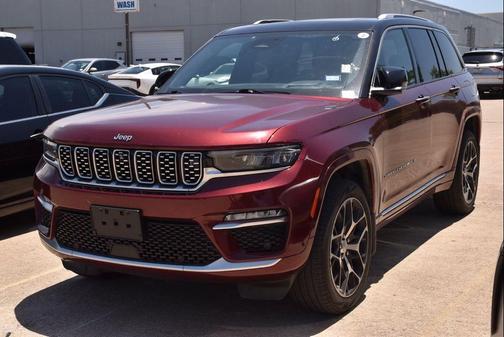 Velvet Red Pearlcoat 2022 Jeep Grand Cherokee Summit
