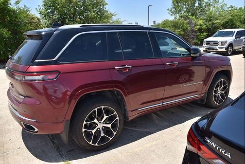 Velvet Red Pearlcoat 2022 Jeep Grand Cherokee Summit