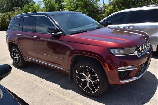 Velvet Red Pearlcoat 2022 Jeep Grand Cherokee Summit
